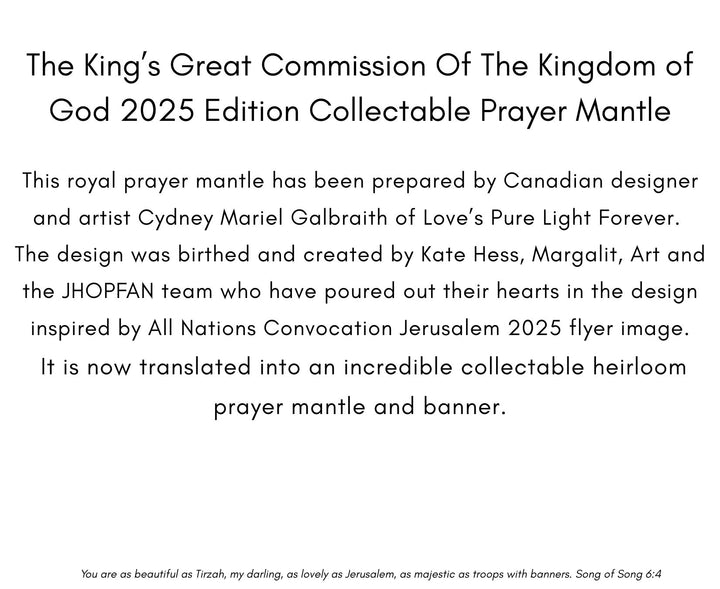 D - THE GREAT COMMISSION MANTLE : FROM FIRSTFRUITS TO FULLNESS