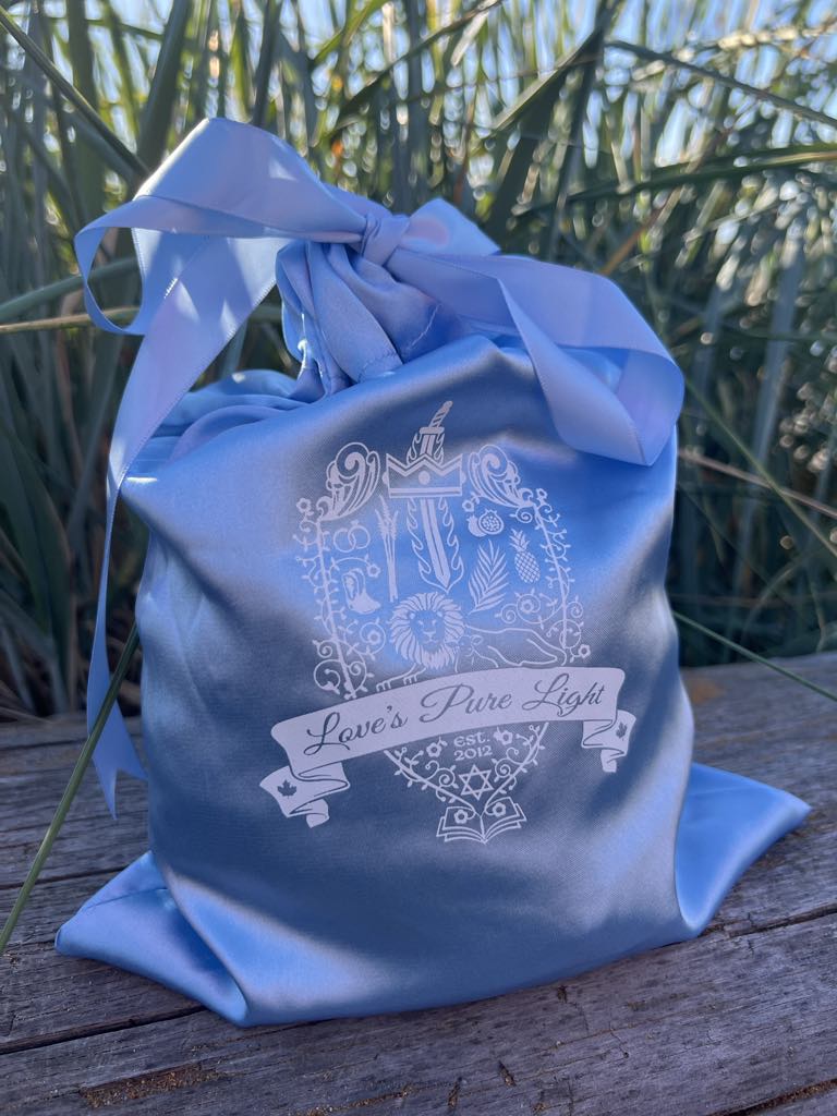 D-7 BLUE SKY SILK POUCH