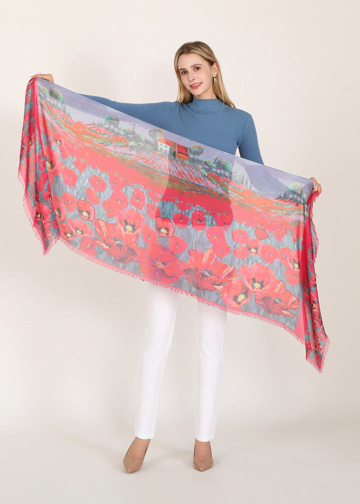 D-812OSM OBLONG SILK MODAL LOVE SPRINGS UP FOR ALL TO RECEIVE!