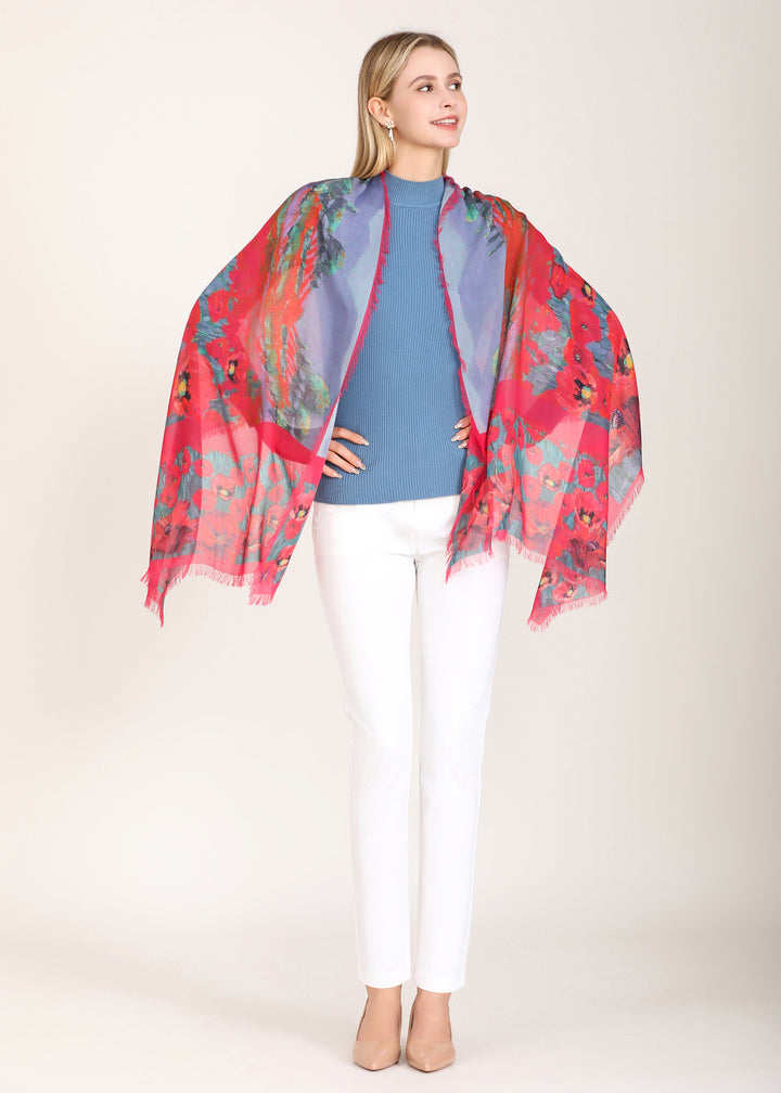 D-812OSM OBLONG SILK MODAL LOVE SPRINGS UP FOR ALL TO RECEIVE!