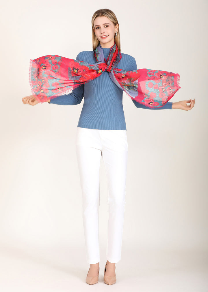 D-812OSM OBLONG SILK MODAL LOVE SPRINGS UP FOR ALL TO RECEIVE!