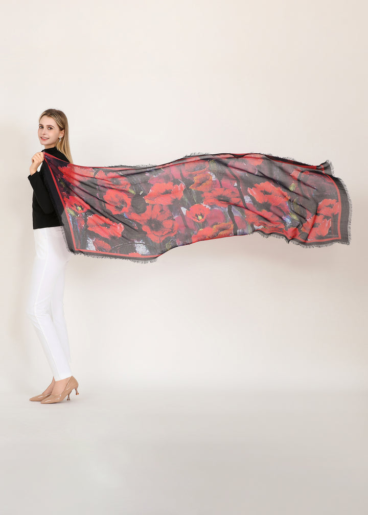 D-819OSM OBLONG SILK MODAL PLANT A SEED OF FAITH -  FAITH LIKE A POPPYSEED!