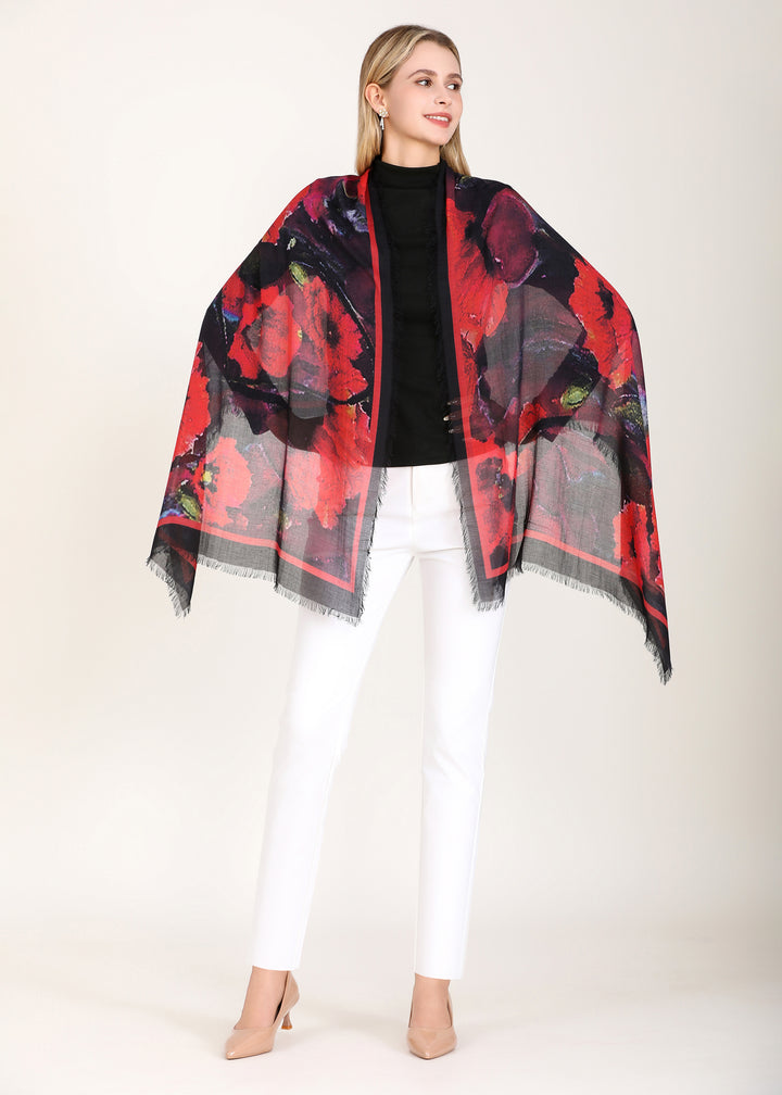 D-819OSM OBLONG SILK MODAL PLANT A SEED OF FAITH -  FAITH LIKE A POPPYSEED!