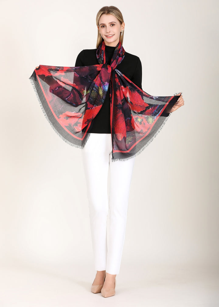 D-819OSM OBLONG SILK MODAL PLANT A SEED OF FAITH -  FAITH LIKE A POPPYSEED!