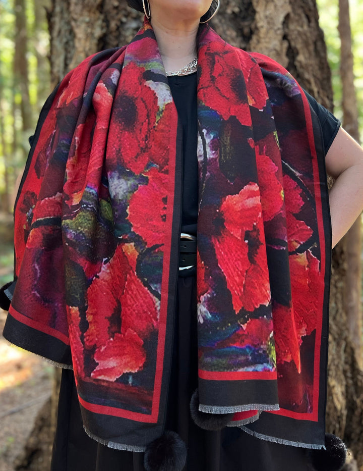 D-906OBS  BRUSHED SILK WARM AND FUZZY PLANT A SEED OF FAITH -  FAITH LIKE A POPPYSEED!