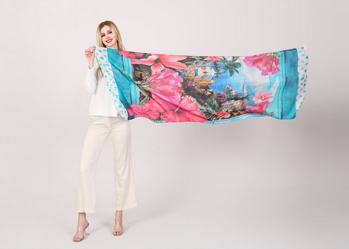 D-405S IN PARADISE WITH YOU- PURE SILK