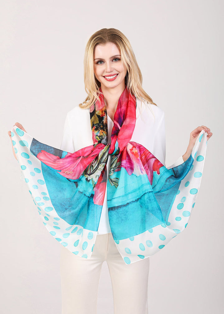 D-405S IN PARADISE WITH YOU- PURE SILK