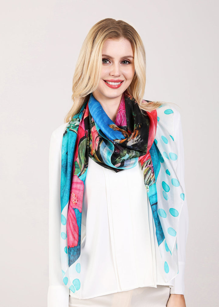 D-405S IN PARADISE WITH YOU- PURE SILK