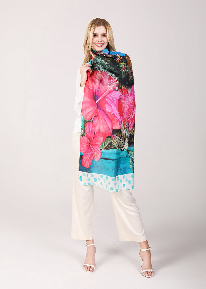 D-405S IN PARADISE WITH YOU- PURE SILK