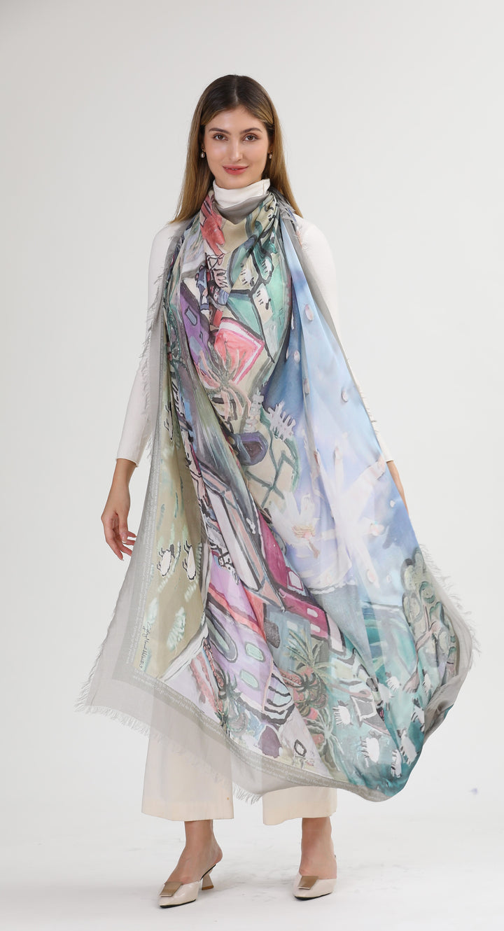 D-481 BETHLEHEM PEACE ON EARTH- CATCH THE INEXPRESSIBLE JOY OF CHRISTMAS! (MUTED HUE)