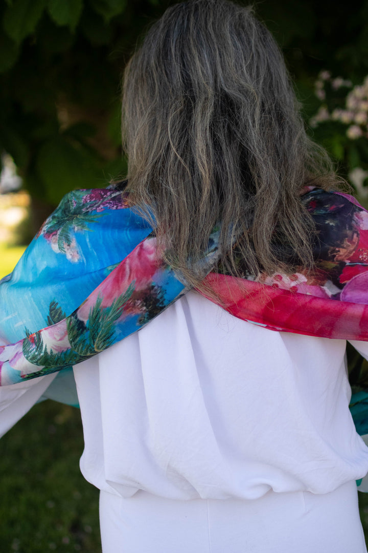 D-405S IN PARADISE WITH YOU- PURE SILK