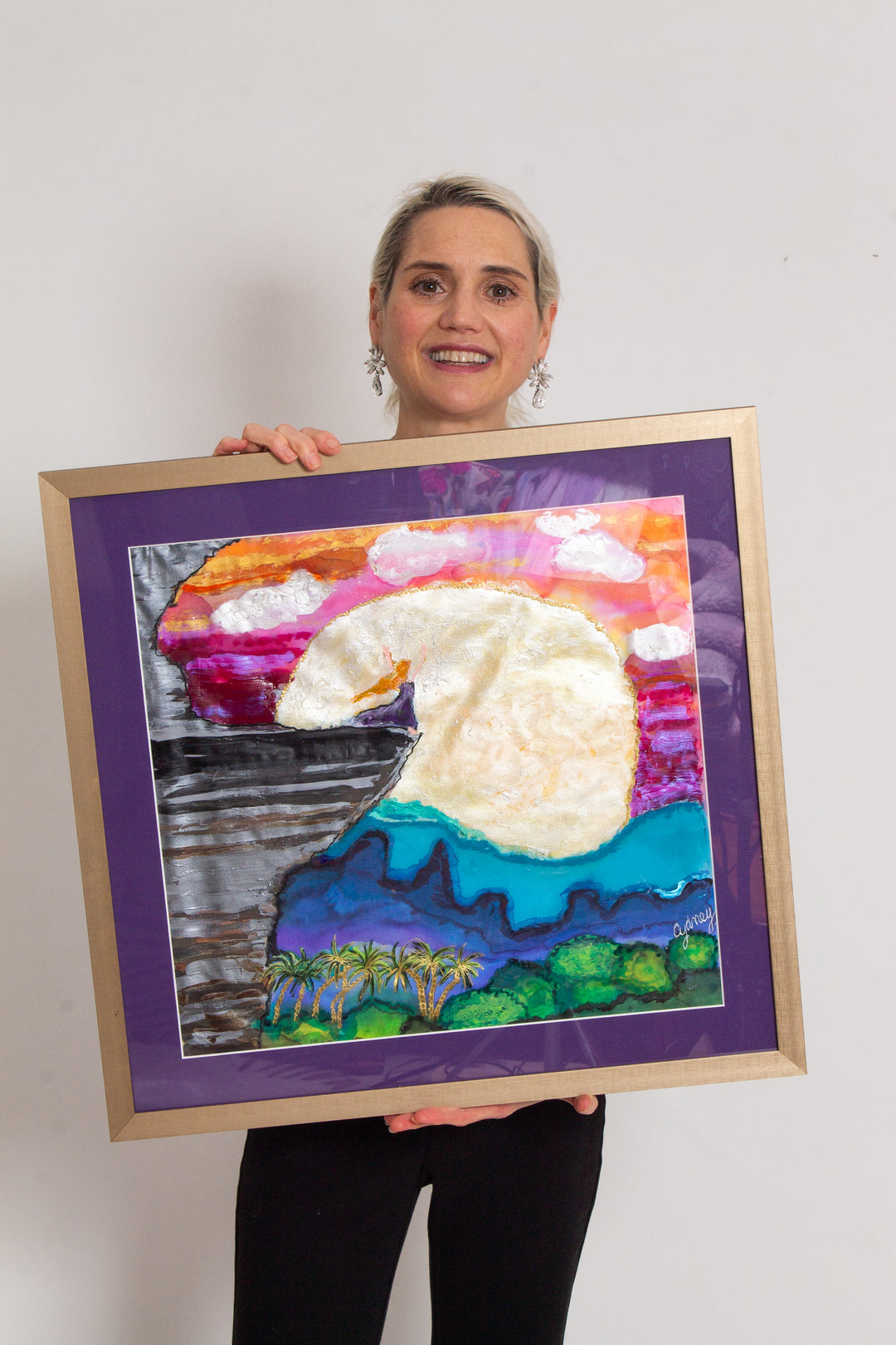 ORIGINAL ART --FAITH OVER FEAR - YOURS IS THE VICTORY!