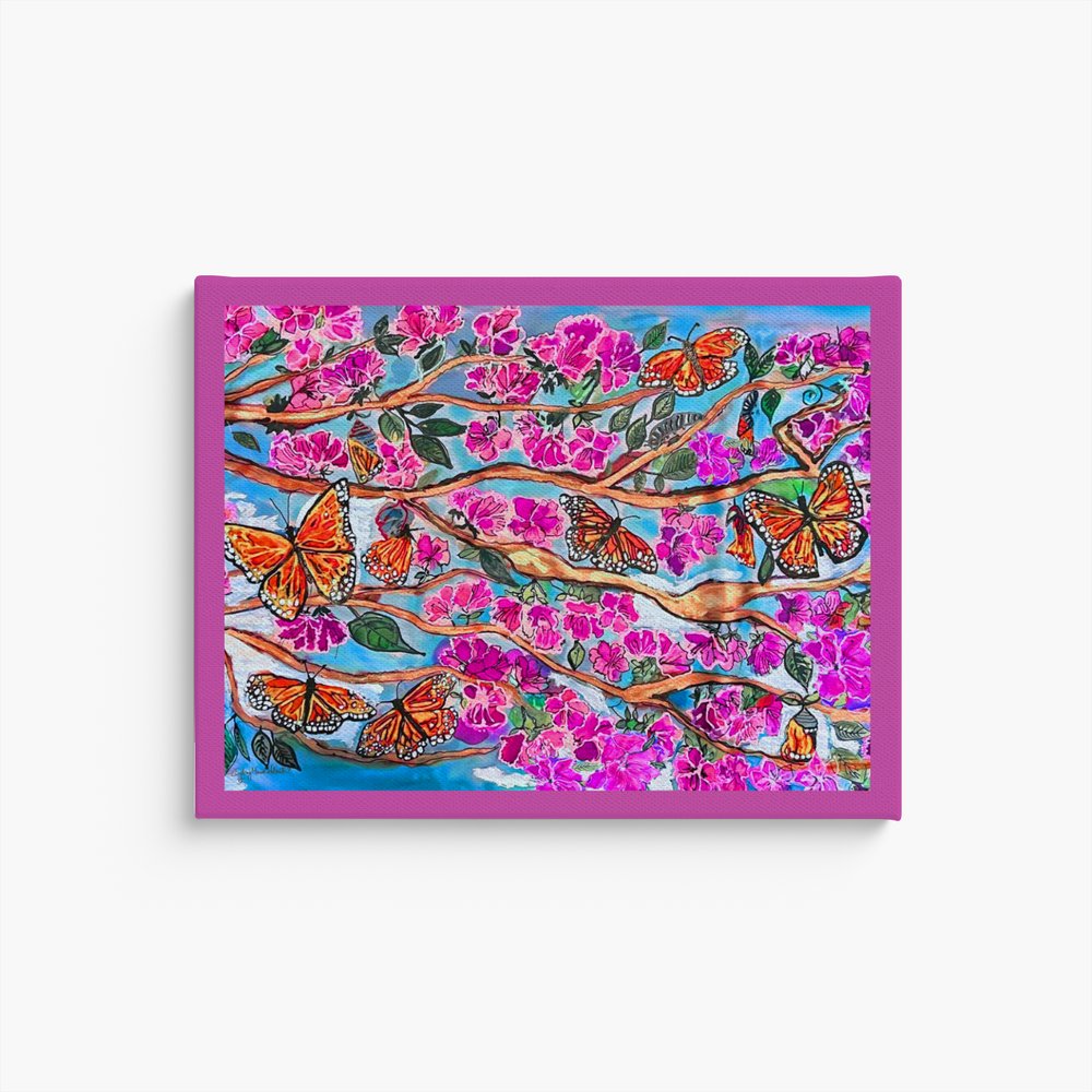 BREAKTHROUGH BUTTERFLY 12" X 16" Canvas Print