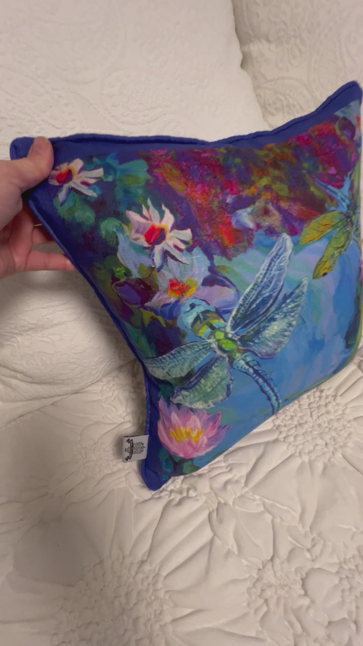 D-470 RISE UP - Small Luxury Organic Linen Sham, 16" x 16"