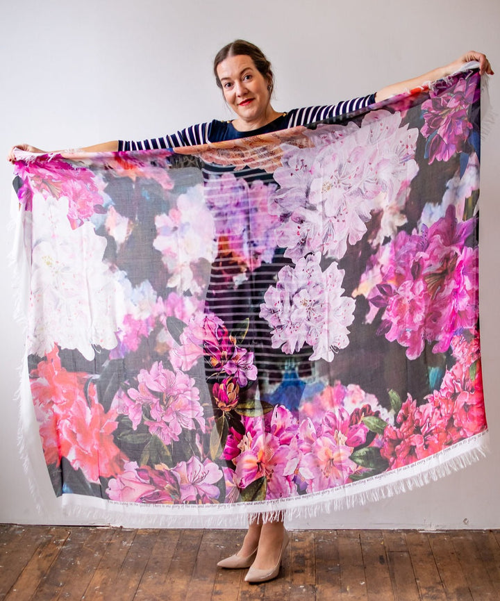 D-421 LIVING IN THE GLORY RHODODENDRONS