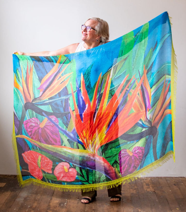 D-420 BIRDS OF PARADISE - CAN YOU HEAR THE FLOWERS TALKING?