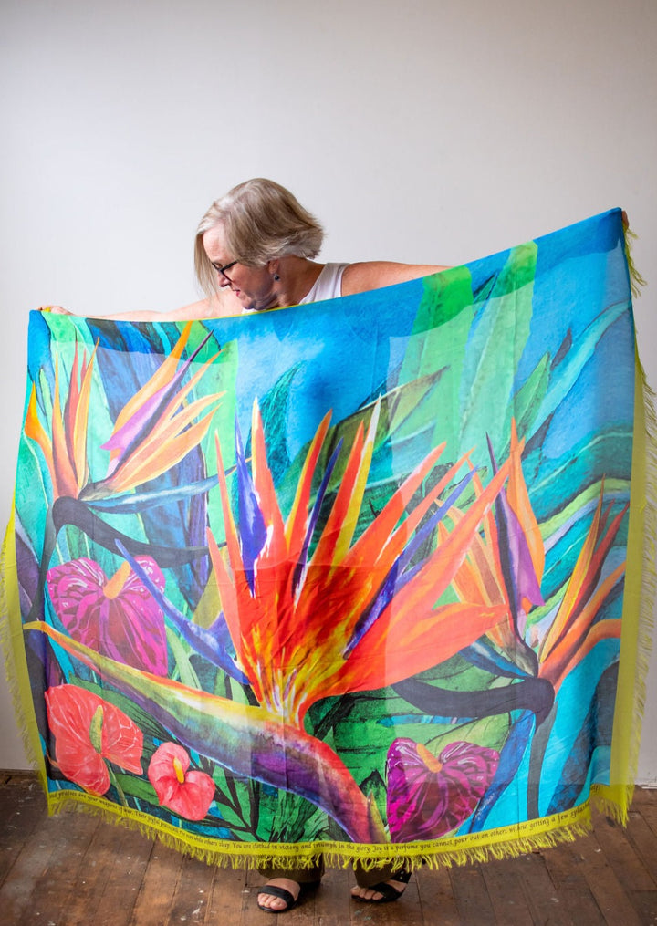 D-420 BIRDS OF PARADISE - CAN YOU HEAR THE FLOWERS TALKING?