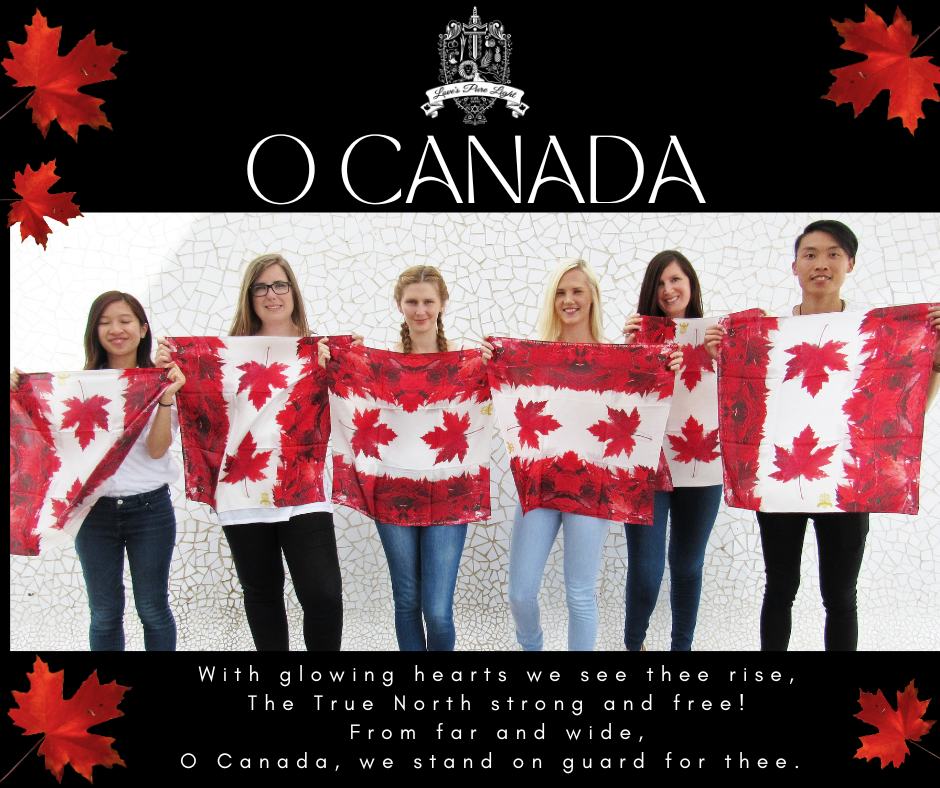 Happy Canada Day! Pour out your light!