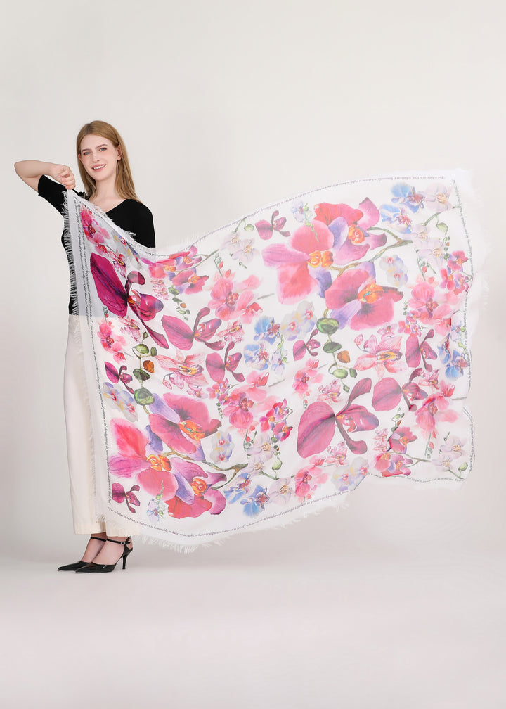 D-158 BED OF ORCHIDS