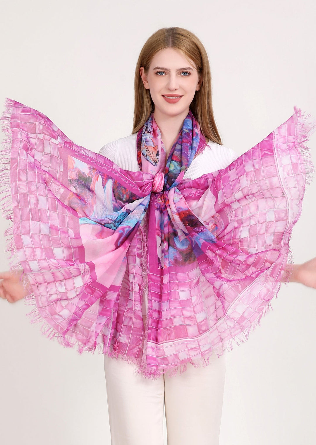 D-587  NEW LIFE- PINK DRAGONFLY