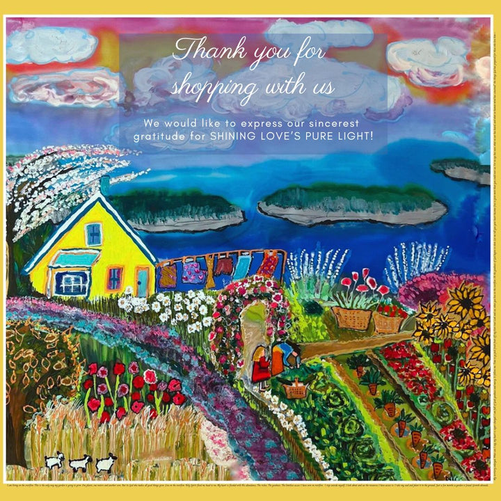 Living on the Overflow 12" X 12" Canvas Print