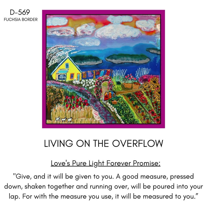 D-569 LIVING ON THE OVERFLOW - FUCHSIA BORDER