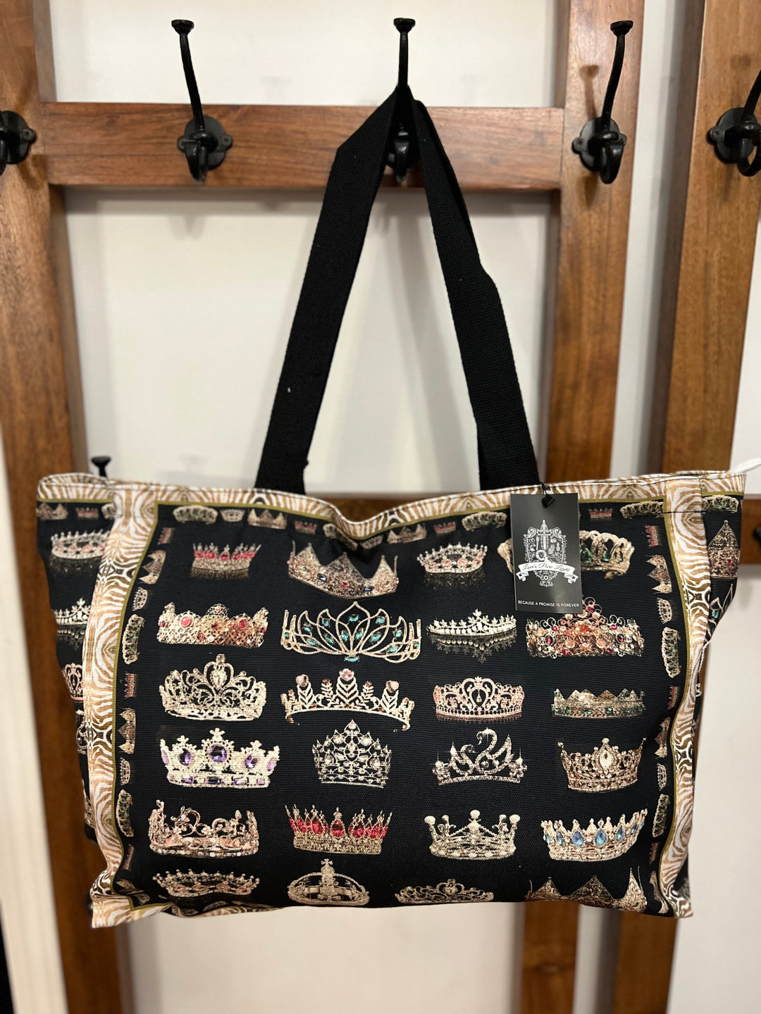 D-705T TRAVEL TOTE BAG CROWN OF BEAUTY