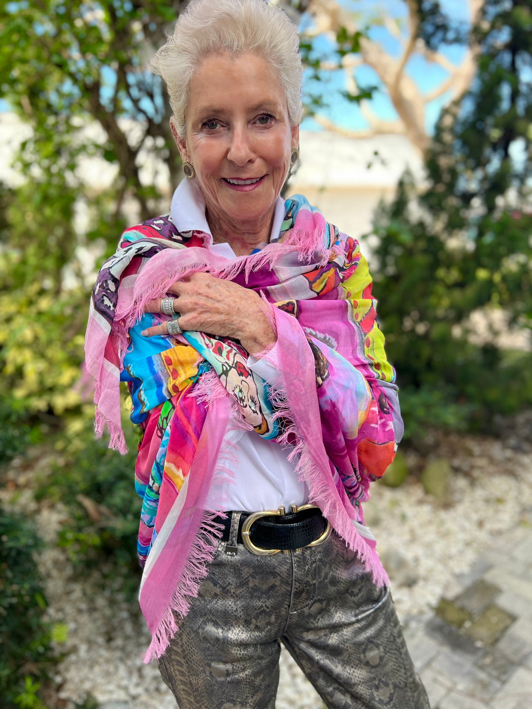 D- 601 WAYS TO WEAR A SCARF BY CYDNEY
