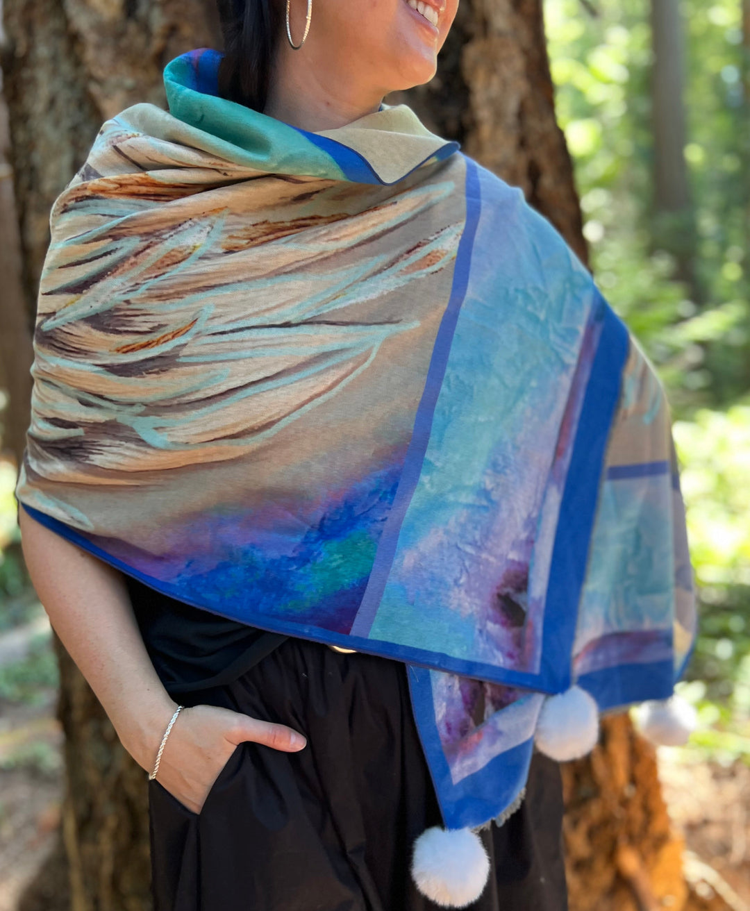 D-901OBS BRUSHED SILK WARM AND FUZZY  PROTECTED - GUARDIAN ANGEL