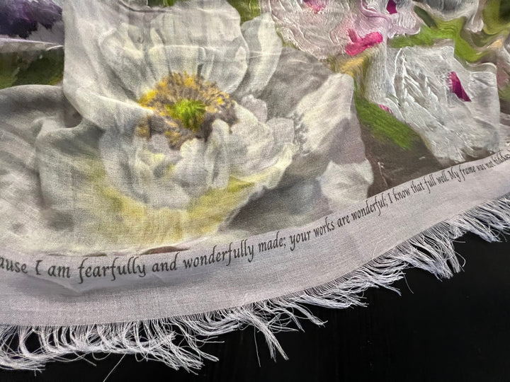 D-613 JUST HAVE FAITH LIKE A CHILD FIELD OF DREAMS: WHITE POPPIES PSALM 139  FRANCE