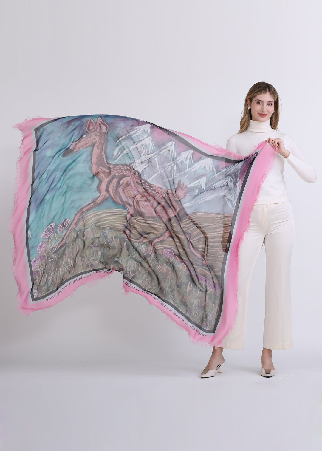 D-42 HIND FEET ON HIGH PLACES