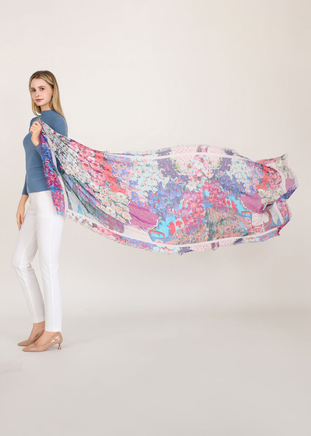 D-828OSM OBLONG SILK MODAL BRIDE OF CANADA, EVERY PROVINCIAL FLOWER