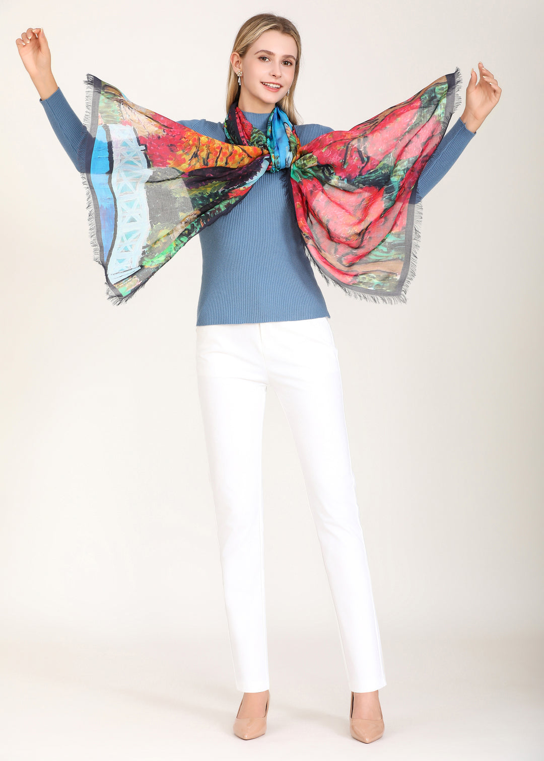 D-815OSM OBLONG SILK MODAL BE THE BRIDGE OF LOVE FOR ANOTHER