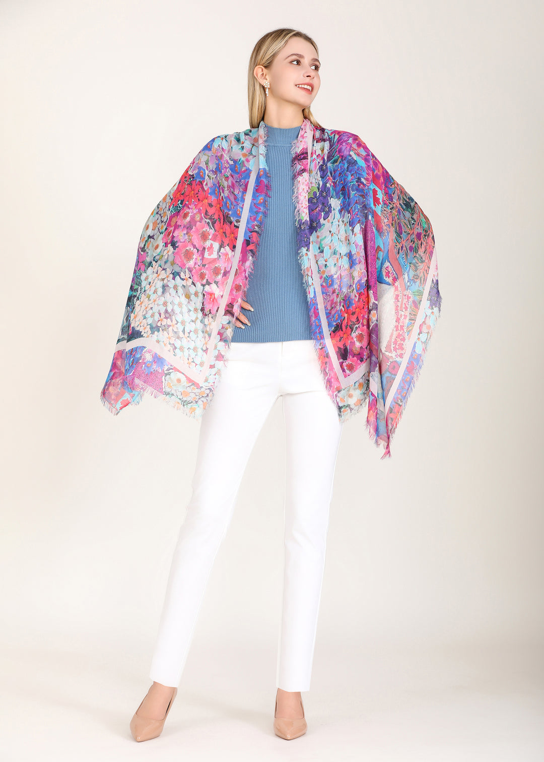 D-828OSM OBLONG SILK MODAL BRIDE OF CANADA, EVERY PROVINCIAL FLOWER