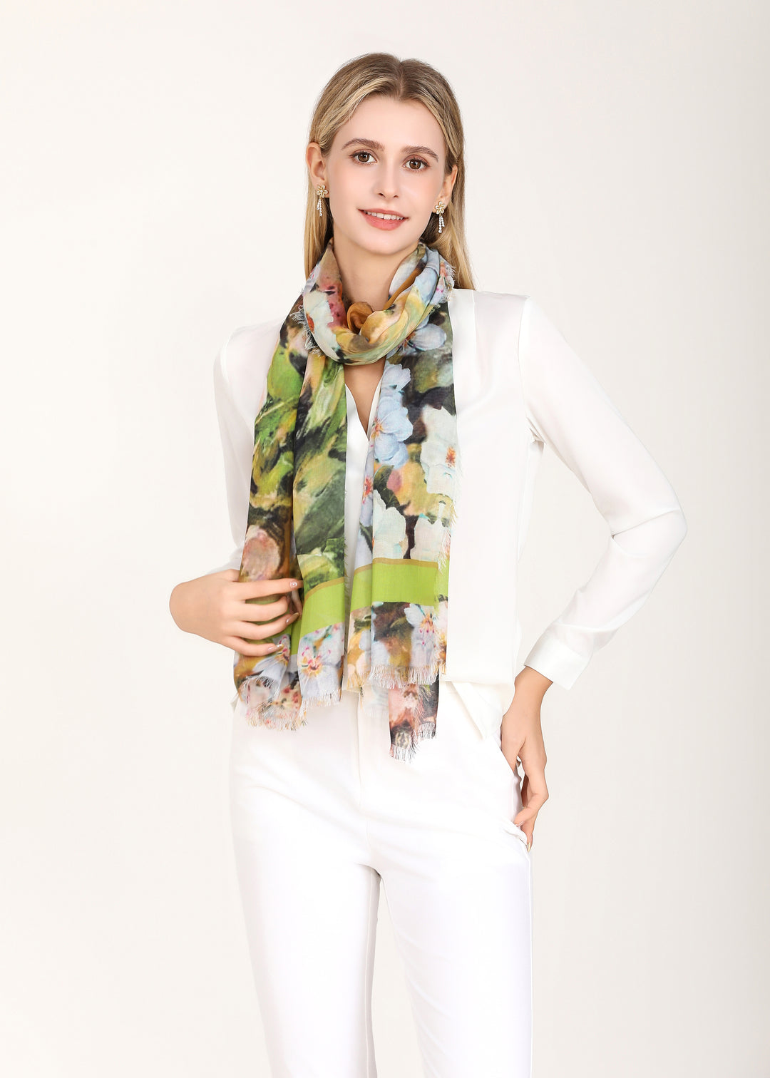 D-827OSM OBLONG SILK MODAL THE NOVA SCOTIA MAYFLOWER BLESSING