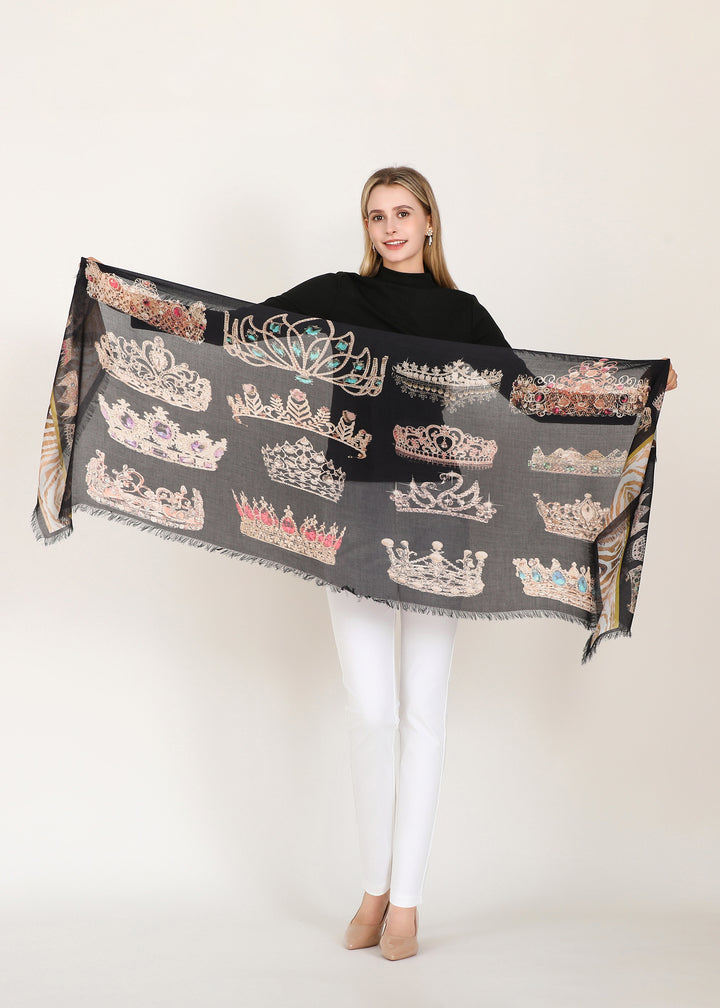 D-705OSM OBLONG SILK MODAL CROWN OF BEAUTY