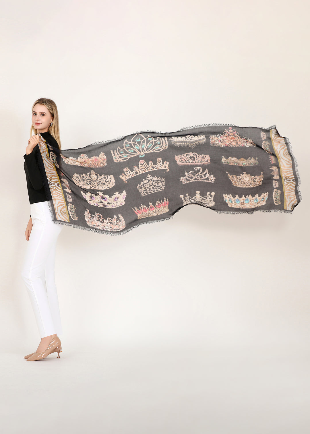 D-705OSM OBLONG SILK MODAL CROWN OF BEAUTY