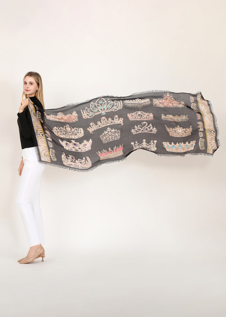 D-705OSM OBLONG SILK MODAL CROWN OF BEAUTY