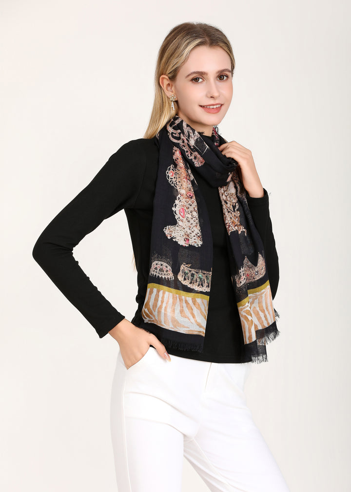 D-705OSM OBLONG SILK MODAL CROWN OF BEAUTY