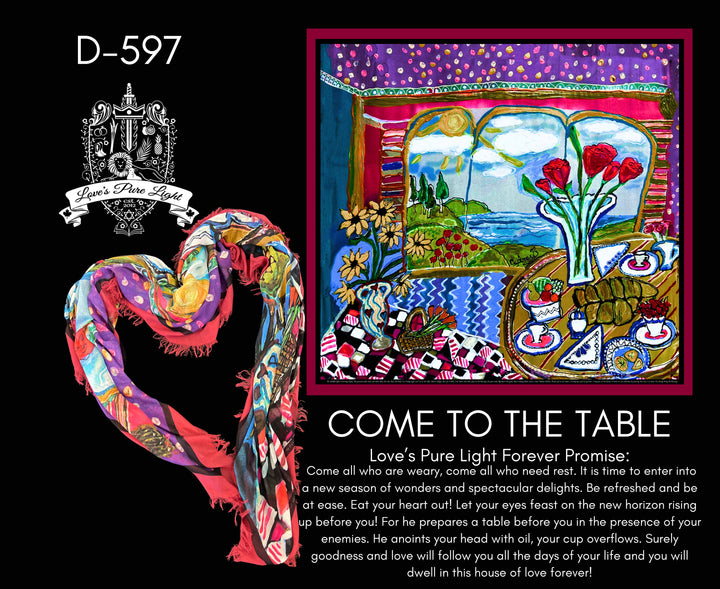 D-597 SHABATT SHALOM COME TO THE TABLE