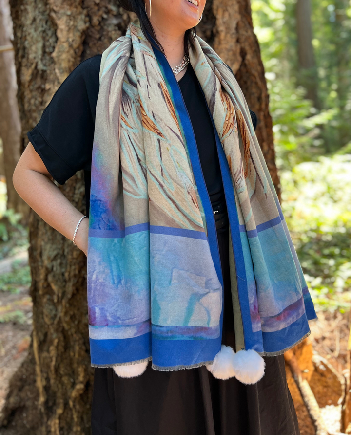 D-901OBS BRUSHED SILK WARM AND FUZZY  PROTECTED - GUARDIAN ANGEL