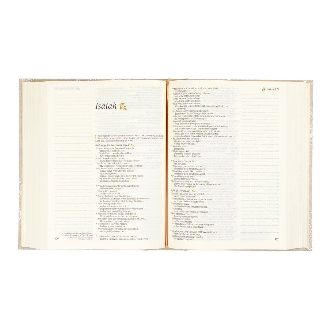 HOSANNA REVIVAL NLT NOTETAKING BIBLE : CORDOVA THEME