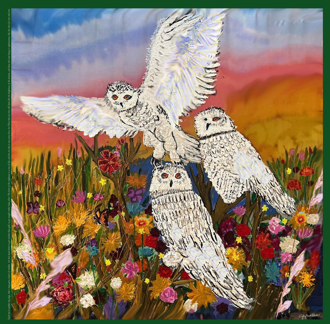 D-449 OWL - NEW PARLIAMENT: THE SNOWY OWL OF QUEBEC, CANADA