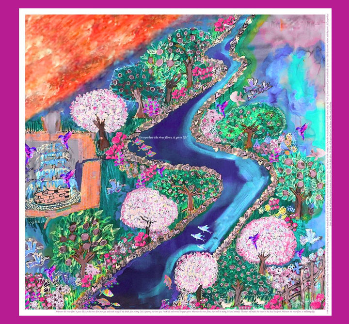 D-532 EVERYWHERE THE RIVER FLOWS IT GIVES LIFE