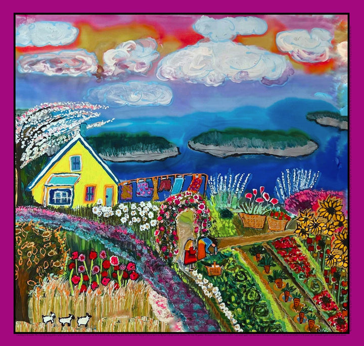 D-569 LIVING ON THE OVERFLOW - FUCHSIA BORDER