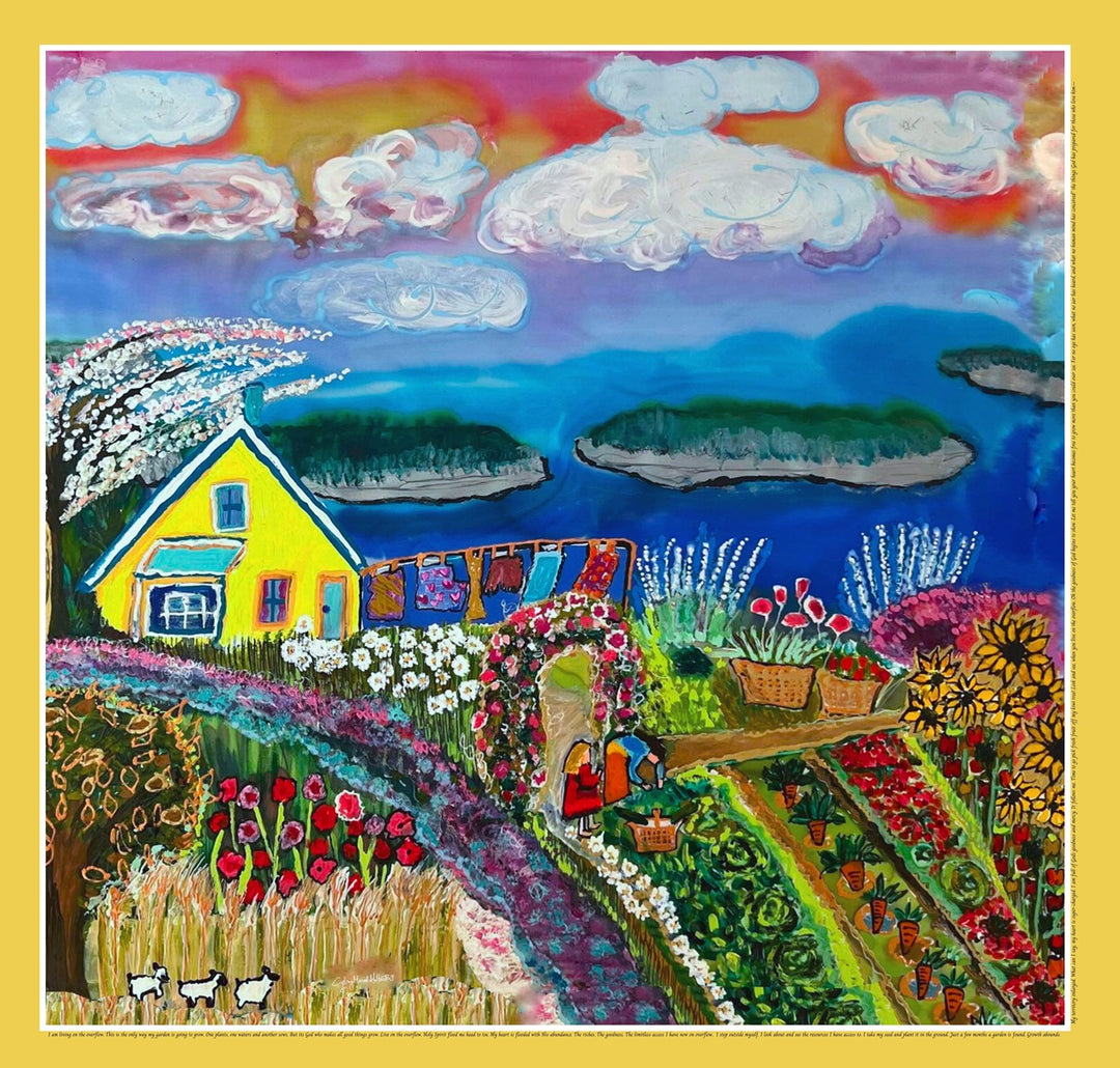 D-576 LIVING ON THE OVERFLOW - YELLOW BORDER
