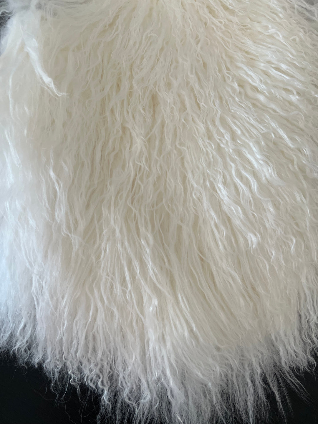 MONGOLIAN SHEEPS WOOL VEST SIZE LARGE