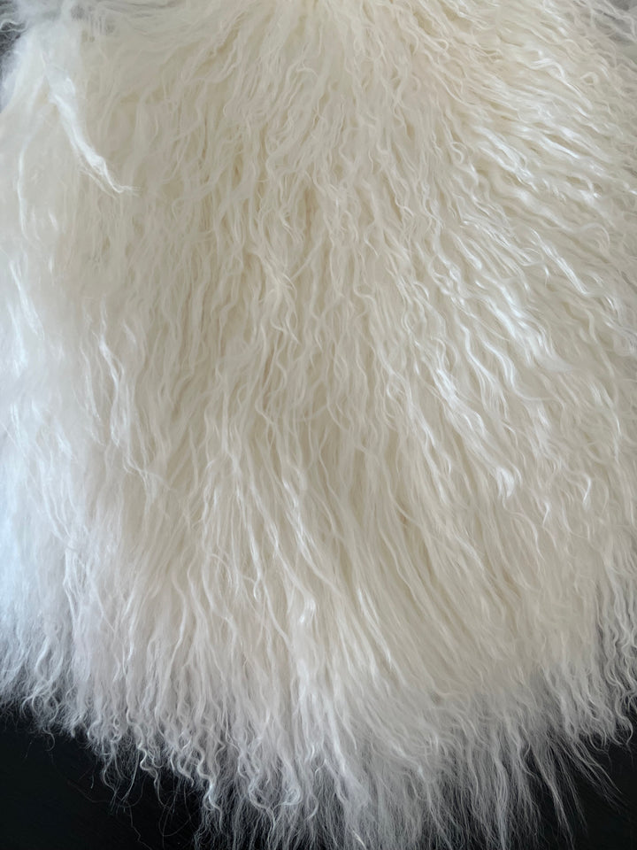 MONGOLIAN SHEEPS WOOL VEST SIZE LARGE