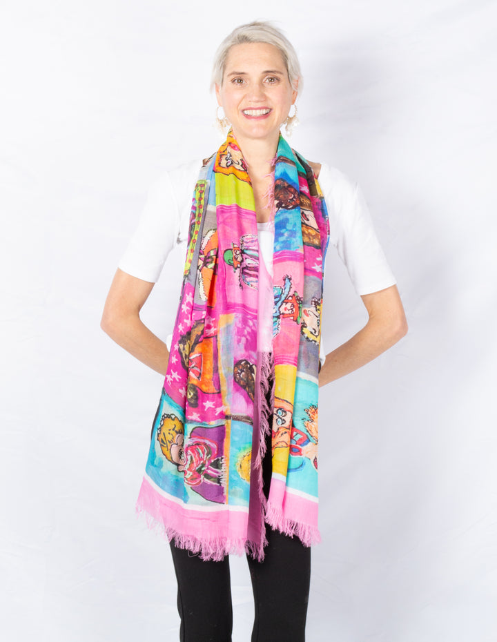D- 601 WAYS TO WEAR A SCARF BY CYDNEY