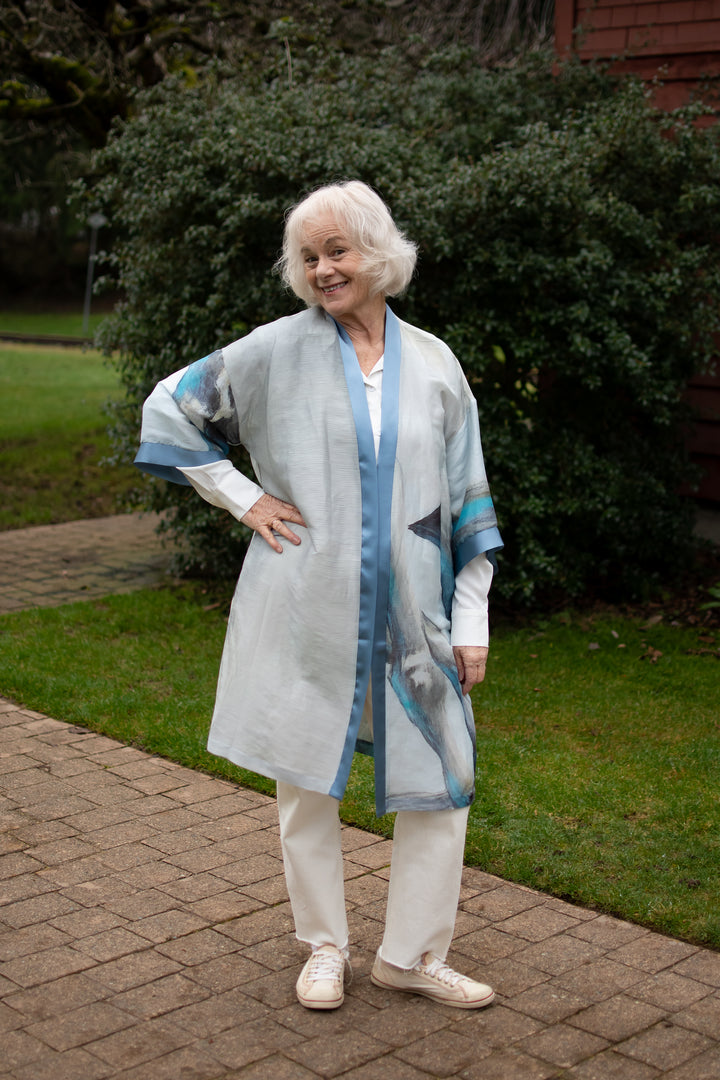 D-806K FAITHFUL AND TRUE WHITE HORSE KIMONO